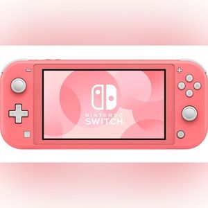 Pink Nintendo switch